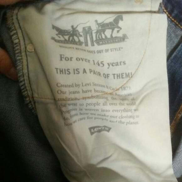 Mens Levi Jeans - Picture 4 of 7